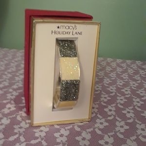 Macy's holiday Lane bracelet